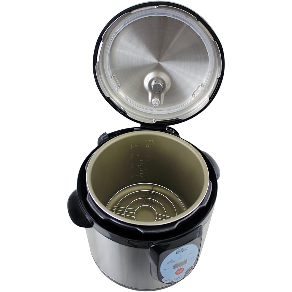 CAREY DPC-9SS Smart Electric Pressure Cooker and Canner, Stainless Steel, 9.5 Qt: Home & Kitchen