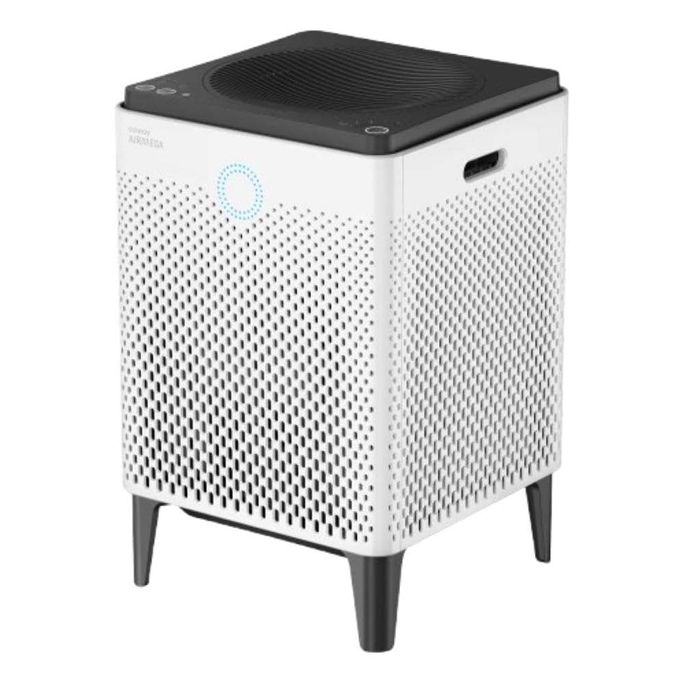 Coway AP-2015F Airmega 400 Smart Air Purifier (Covers 1,560 sq. ft.), True HEPA Air Purifier with Smart Technology, White