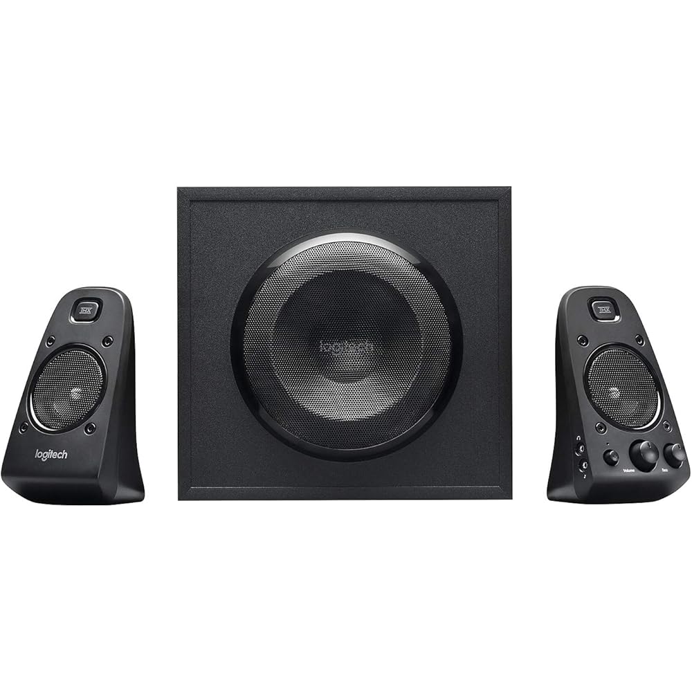 Logitech Z623 400 Watt Home Speaker System, 2.1 Speaker System - Black : Electronics