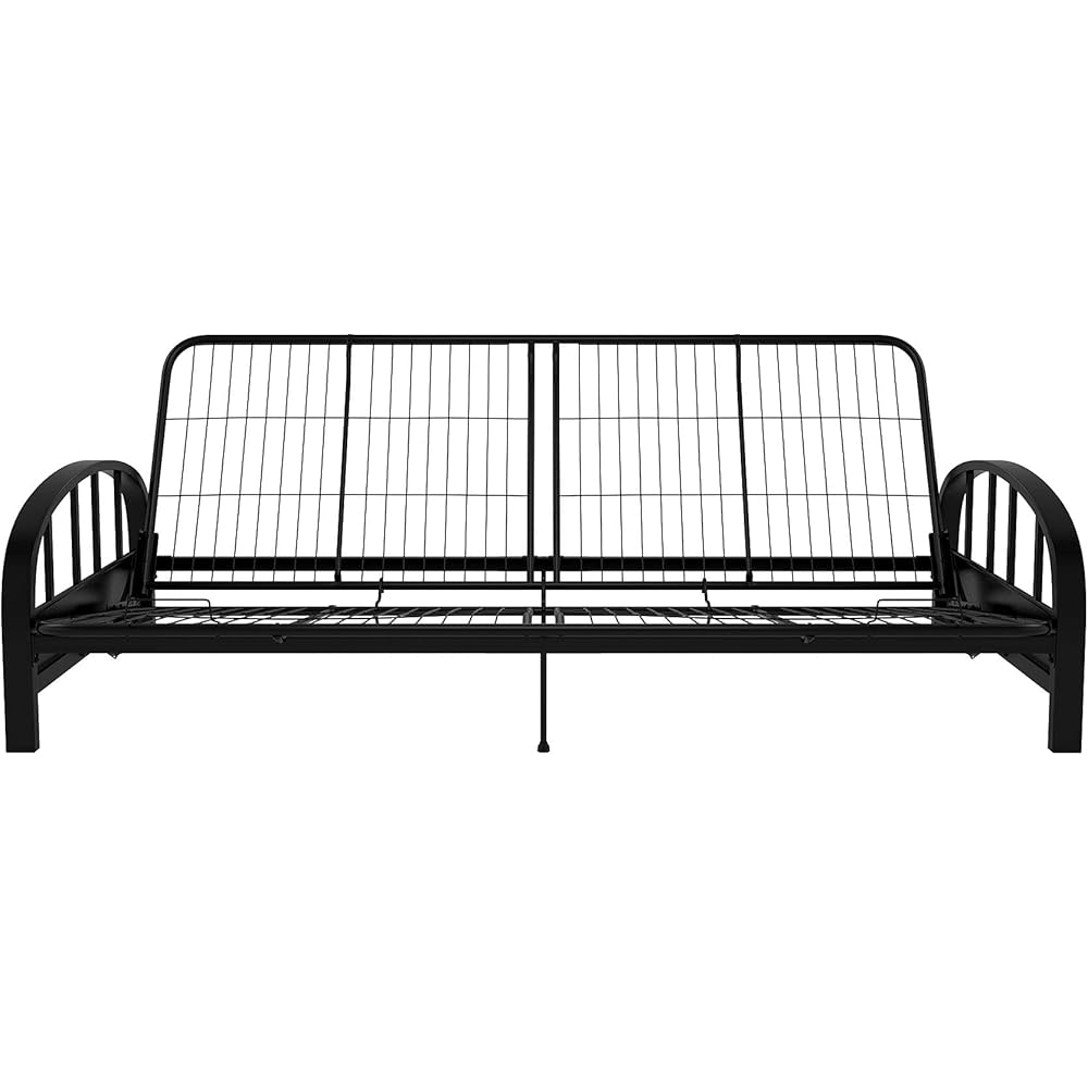 DHP Aiden Metal Futon Frame, Black : Home & Kitchen