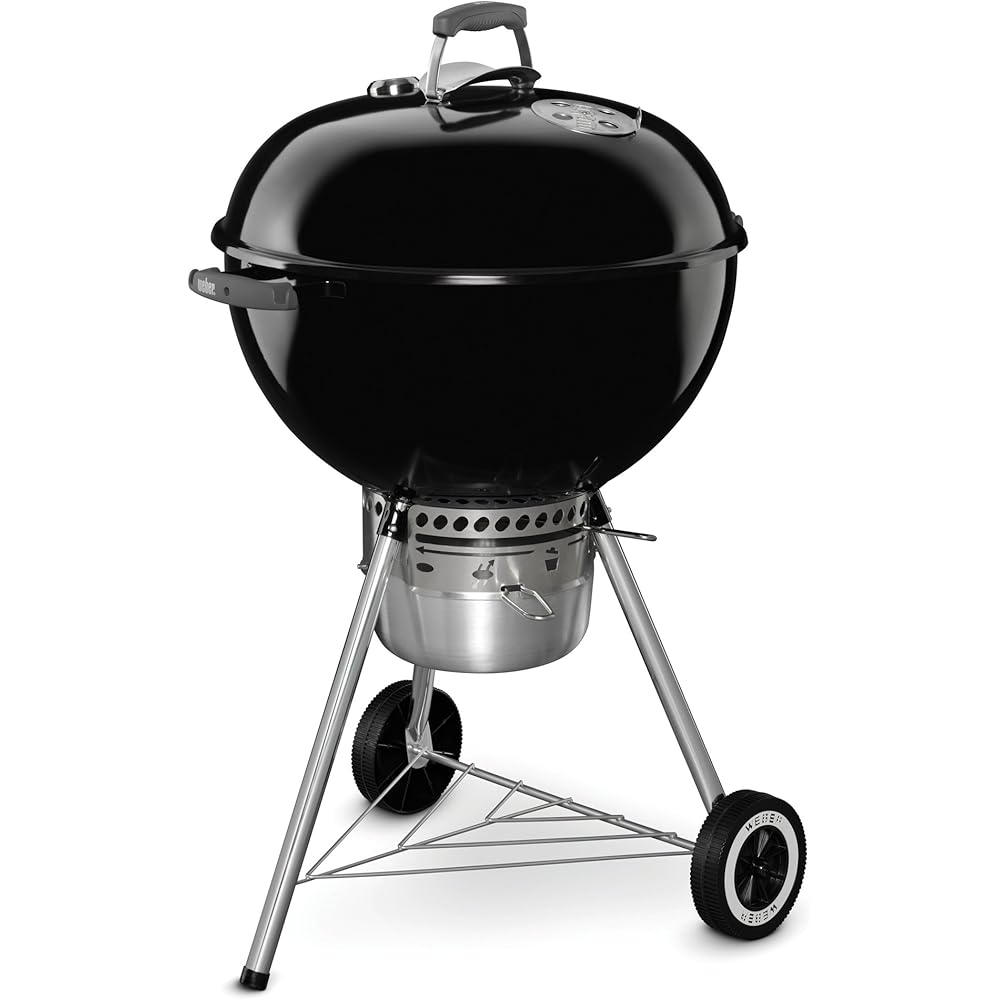 Weber Original Kettle Premium Charcoal Grill, 22-Inch, Black : Patio, Lawn & Garden