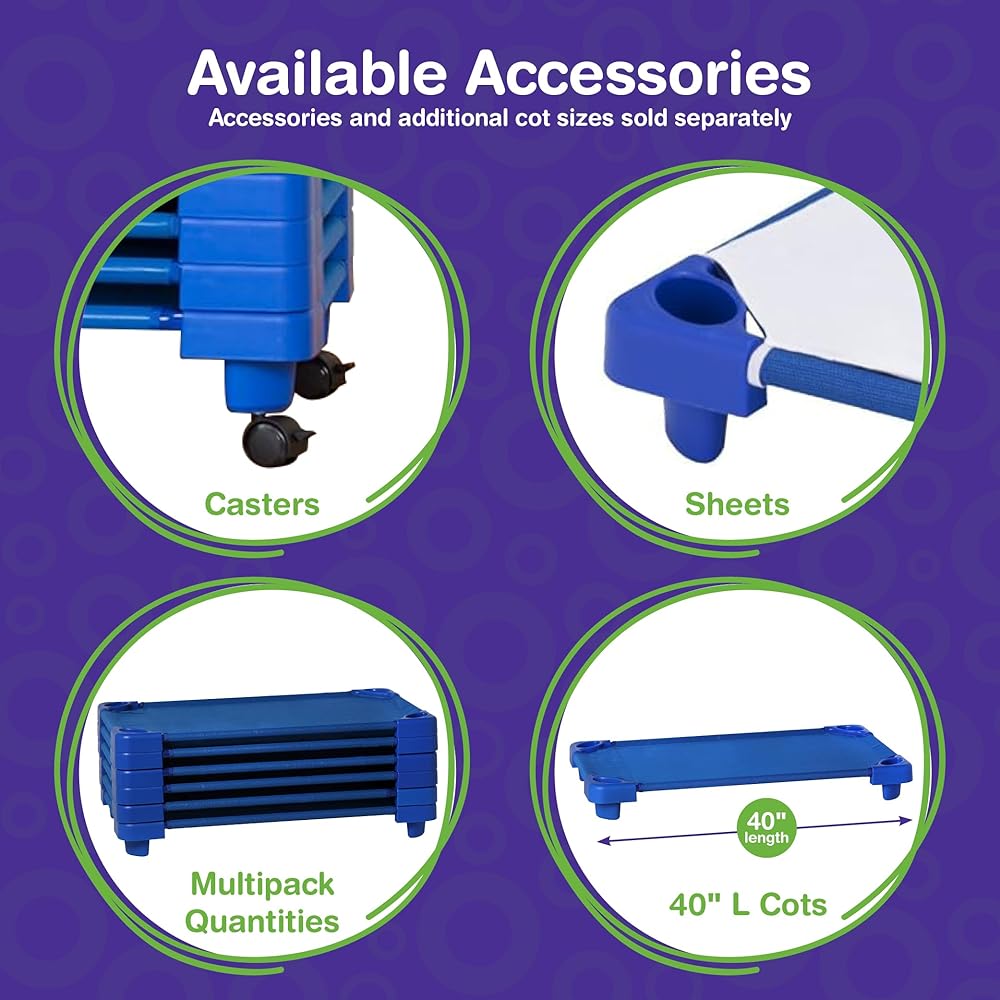 : Sprogs Heavy-Duty Stackable Standard Size 52