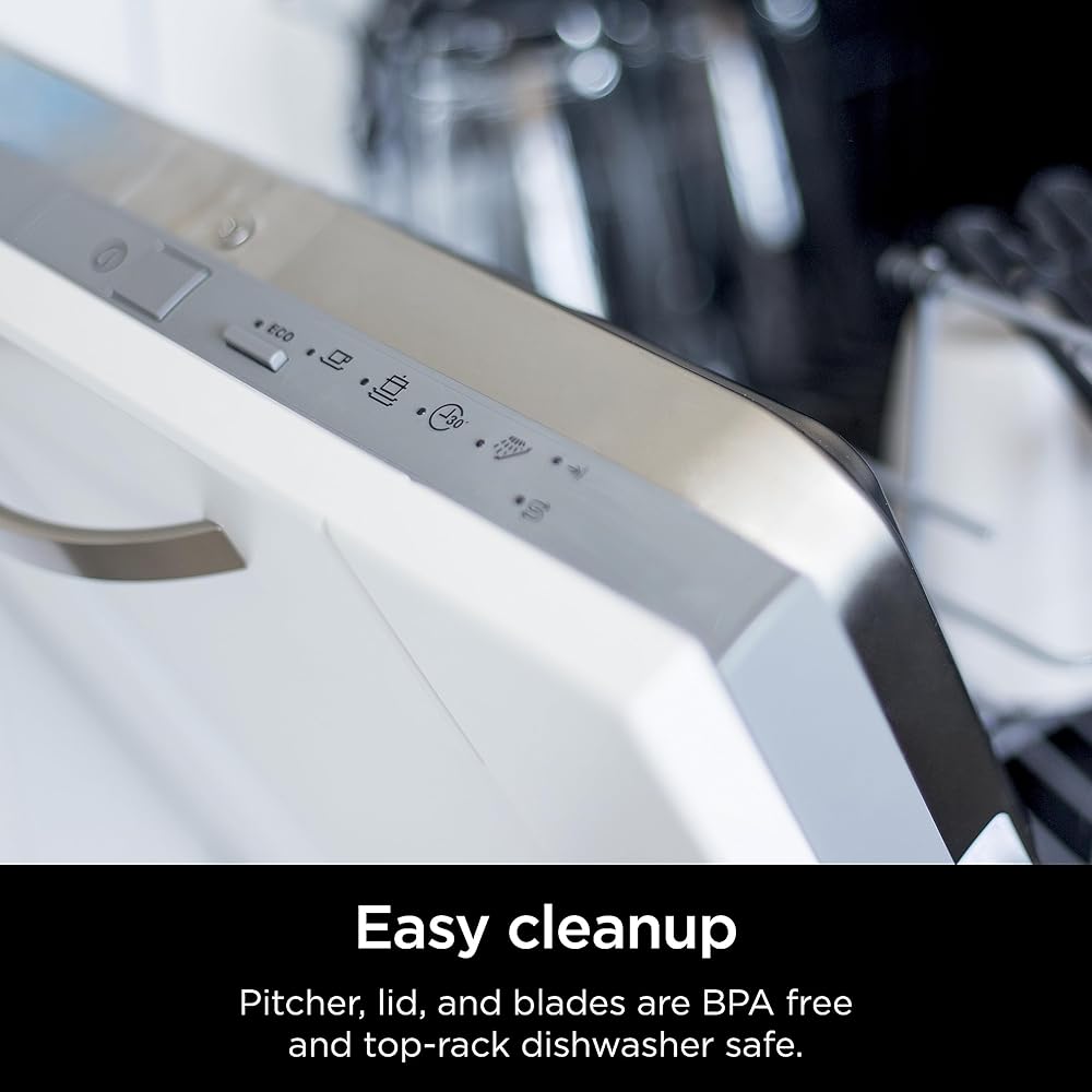 Ninja Detect Power Blender Pro + Personal Single-Serve, BlendSense Technology, For-Smoothies, Food and More, Compact Kitchen Countertop, 1800 P-Watts, 72 oz. Pitcher, (2) 24 oz. Cups, Black, TB301: Home & Kitchen