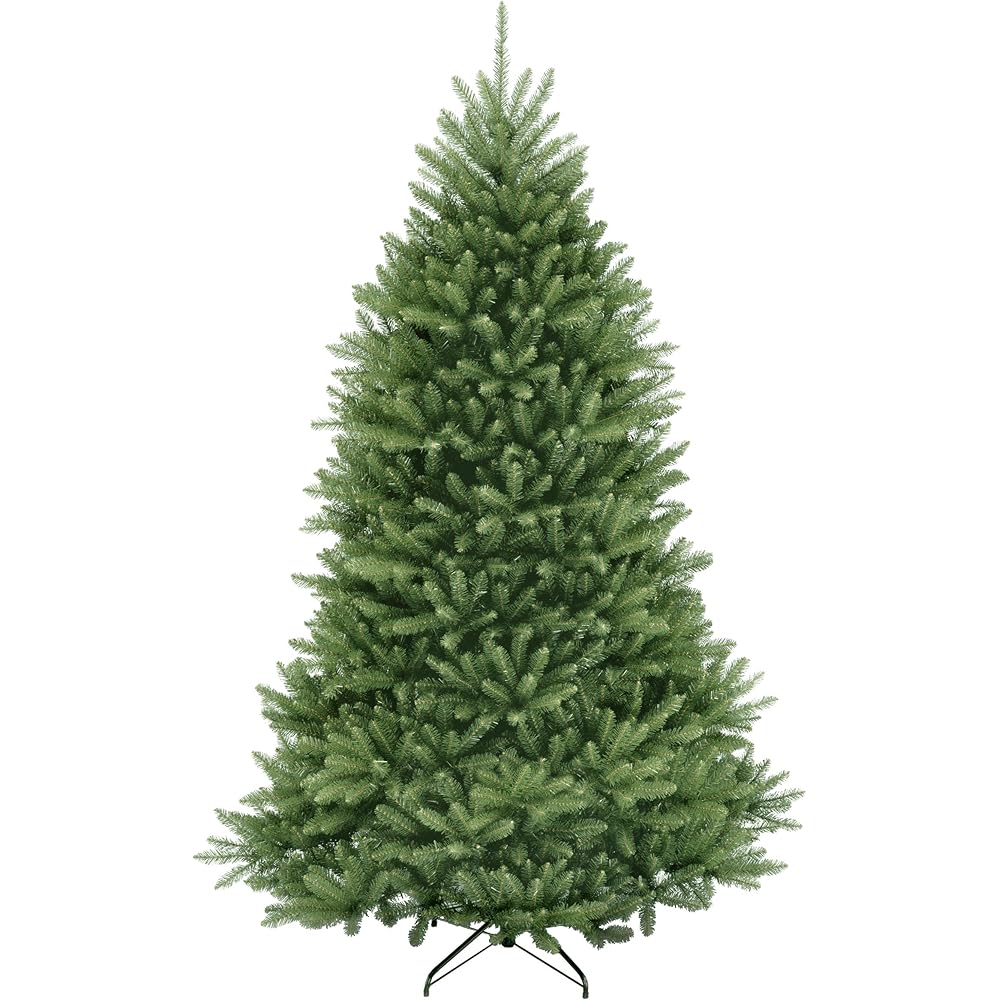National Tree Company Artificial Full Christmas Tree, Green, Dunhill Fir, Includes Stand, 6.5 Feet : Home & Kitchen
