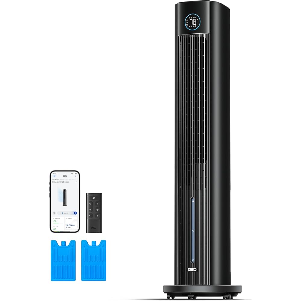 Dreo Tower Fan for Bedroom, 43