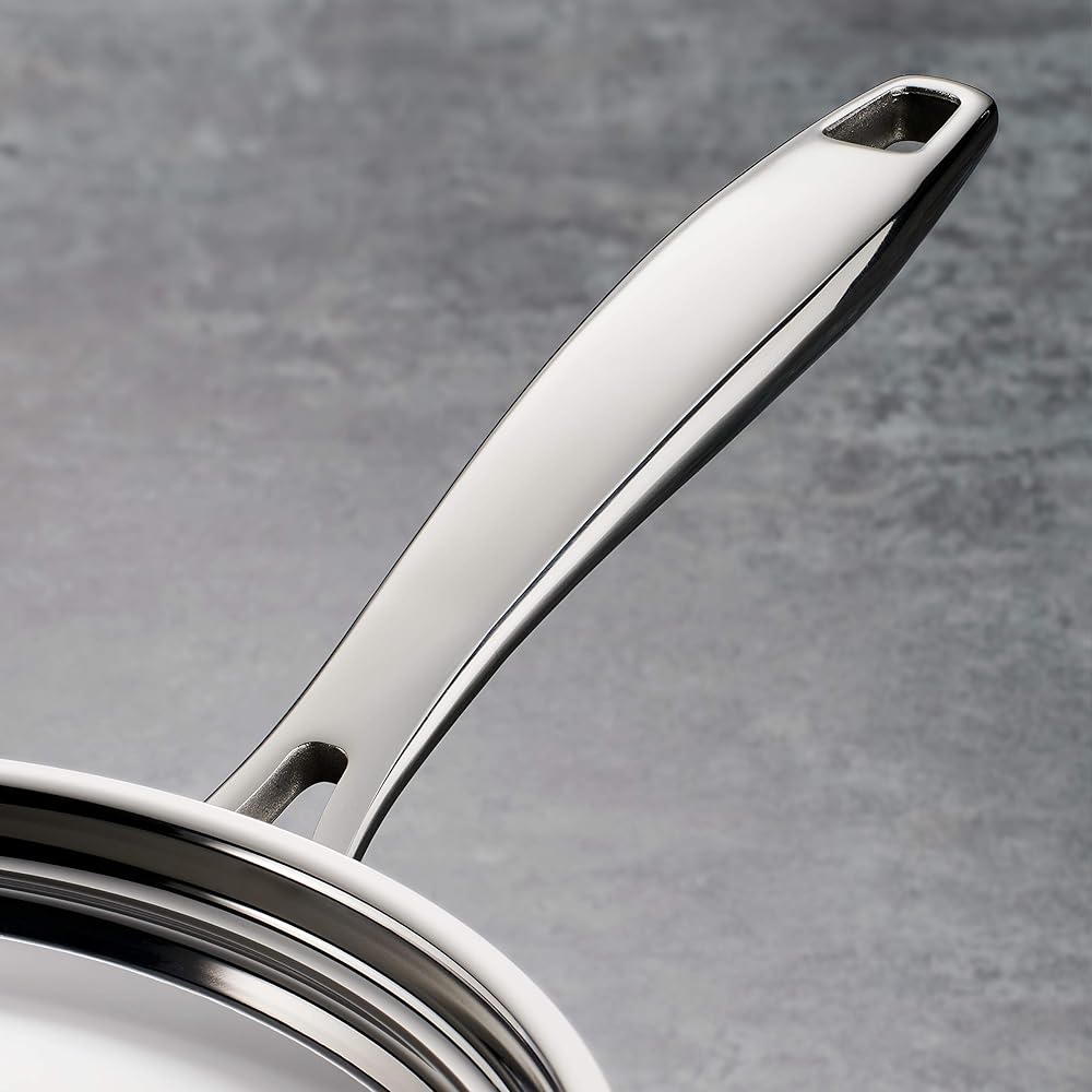 Tramontina Signature Tri-Ply Clad Stainless Steel 12-Piece Cookware Set with Lids, Pots and Pans Kitchen Set, Induction-Ready, Dishwasher-Safe, NSF-Certified, Made in Brazil: Home & Kitchen