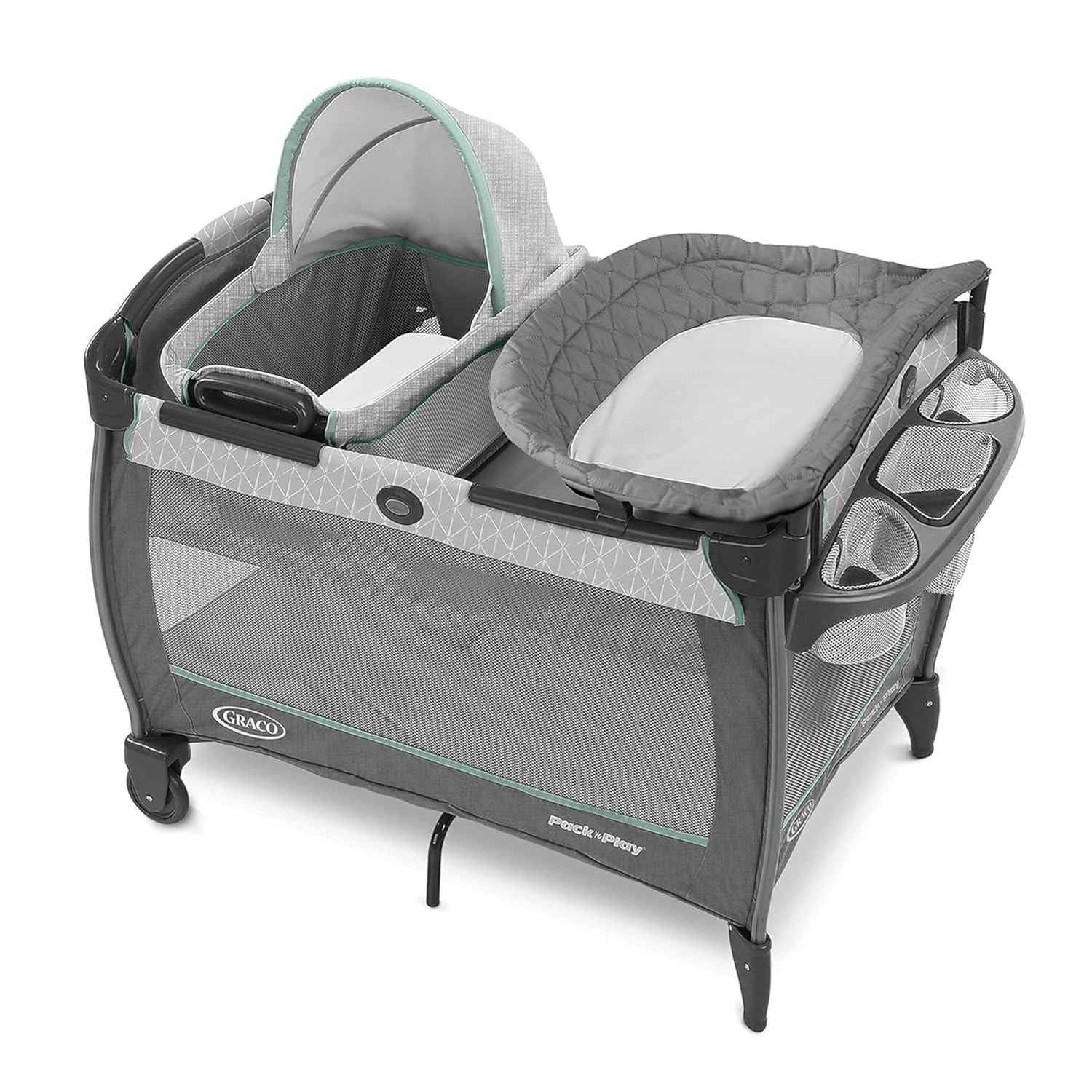 : Graco Pack 'n Play Close2Baby Bassinet Playard Features Portable Bassinet Diaper Changer and More, Derby : Baby