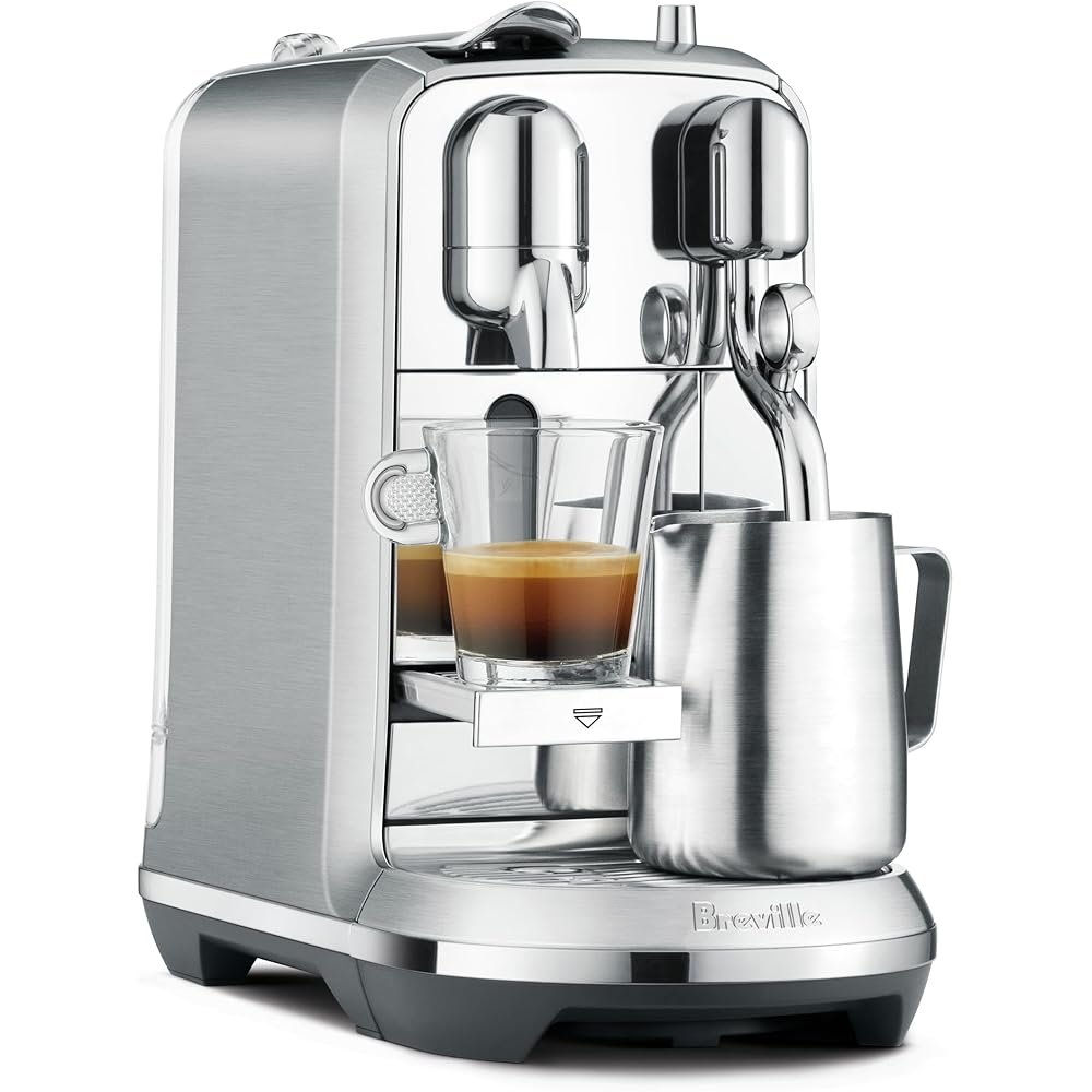 Nespresso Creatista Plus Espresso Machine by Breville, Brushed Stainless Steel: Home & Kitchen