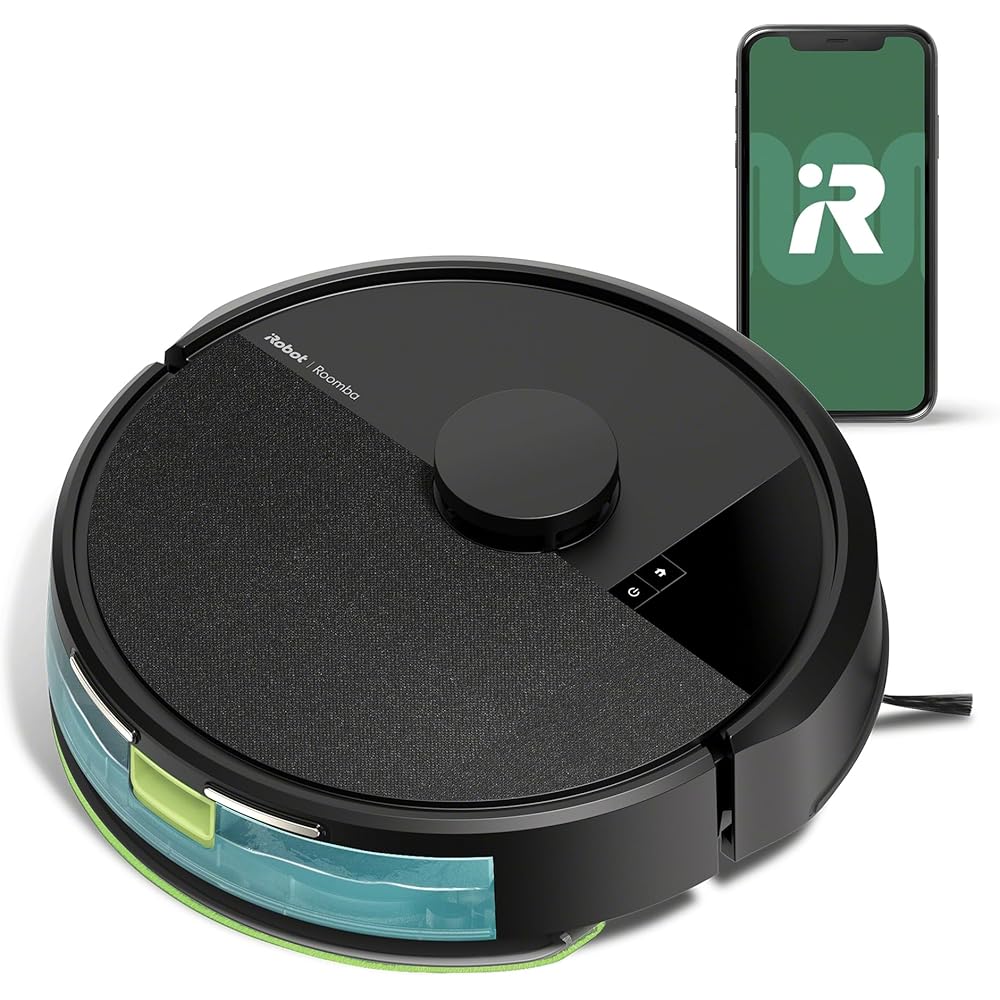- iRobot Roomba 105 Combo Robot Vacuum & Mop - Easy to use, Intense Power-Lifting Suction, LiDAR Navigation, Multiple Cleaning Modes, Avoids Mopping Carpets, Self-Charging