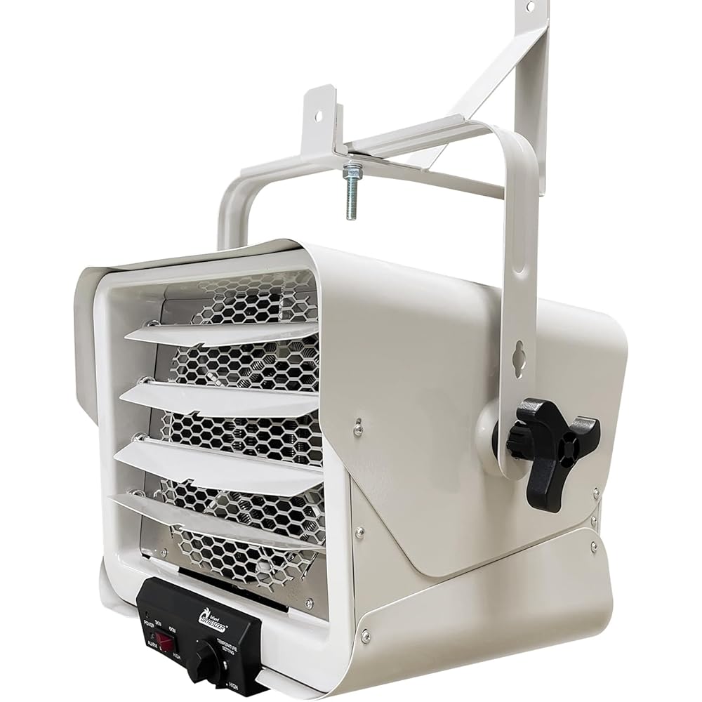 Dr. Infrared Heater DR-966 240-Volt Hardwired Shop Garage Commercial Heater, 3000 Watt / 6000 Watt