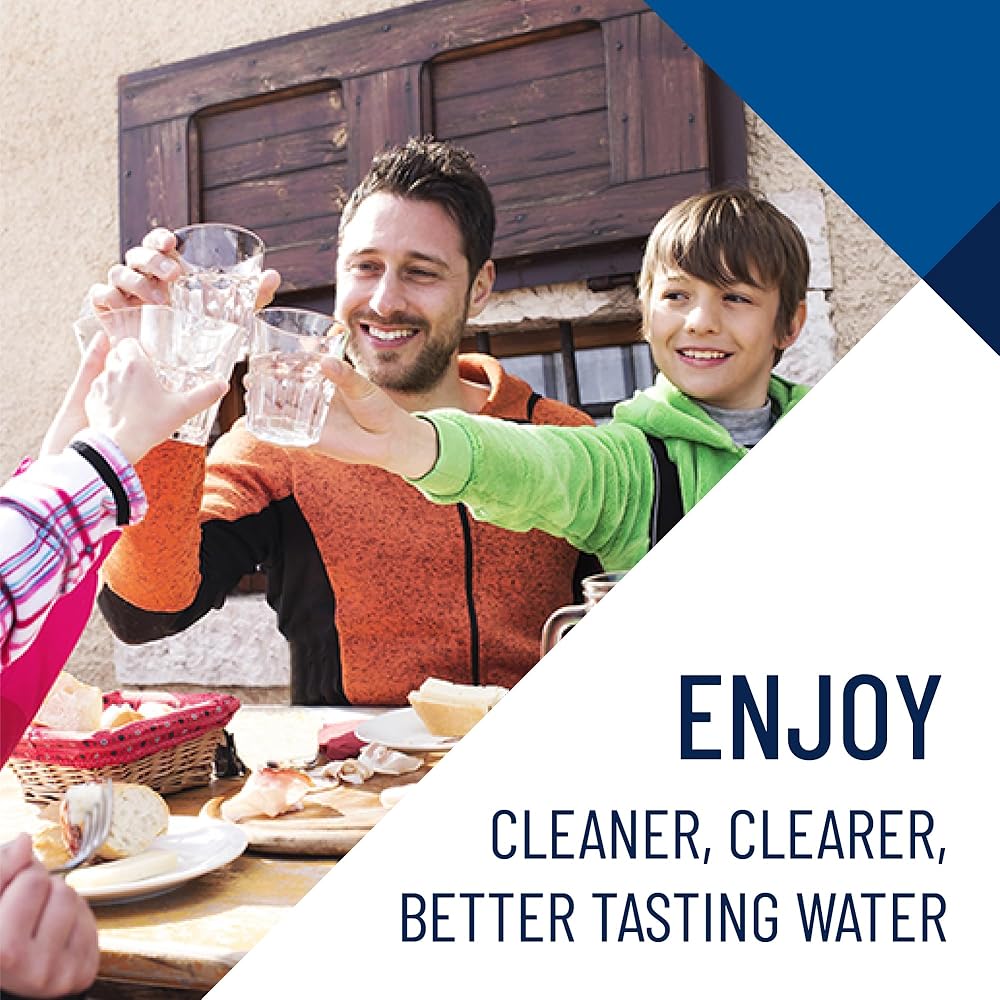 Pentair Pentek CBC-20BB Big Blue Carbon Water Filter, 20-Inch, Whole House Carbon Block Replacement Cartridge with Bonded Powdered Activated Carbon (PAC) Filter, 20