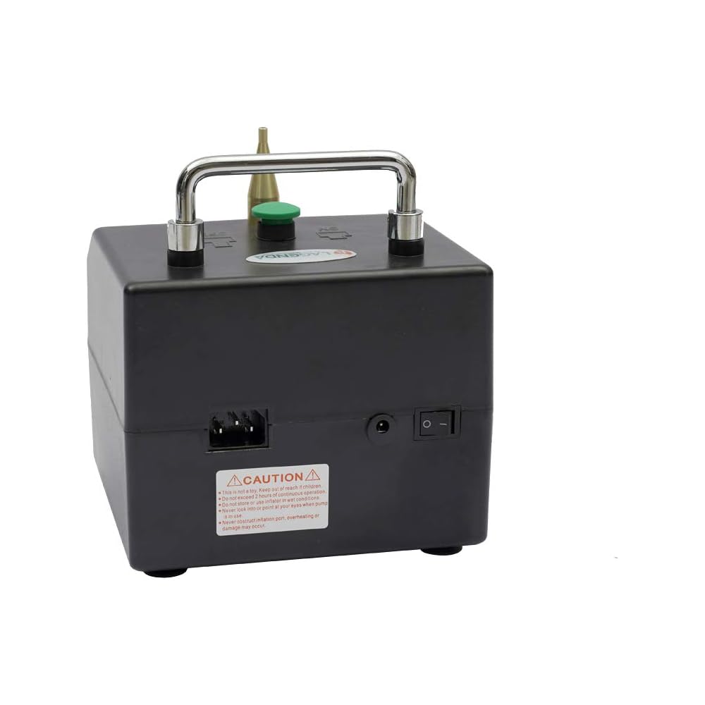 Electric Air Balloon Pump, B23 Lagenda Portable Electric Balloon Pump Balloon Inflator Party Air Blower Electric Balloon Blower Pump with Timer Battery for Party Events Decoration : Home & Kitchen
