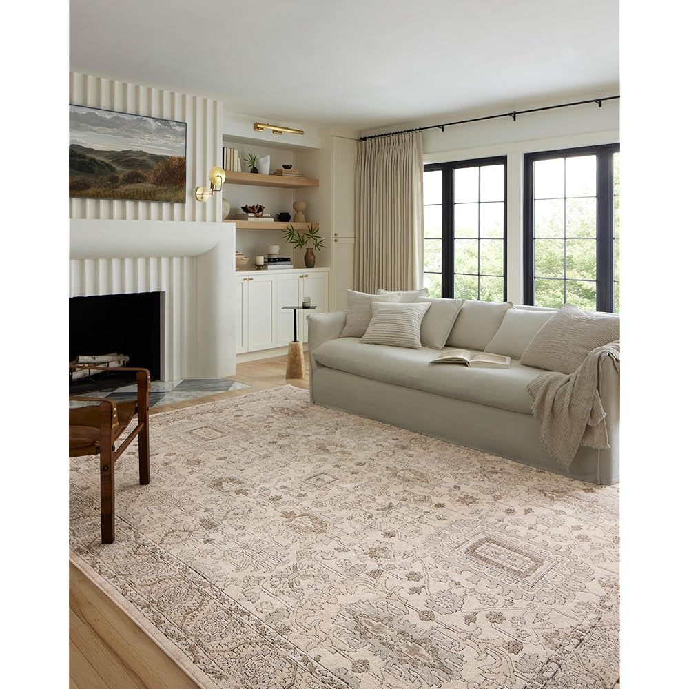Loloi Teagan Collection TEA-03 Ivory/Sand 7'-11