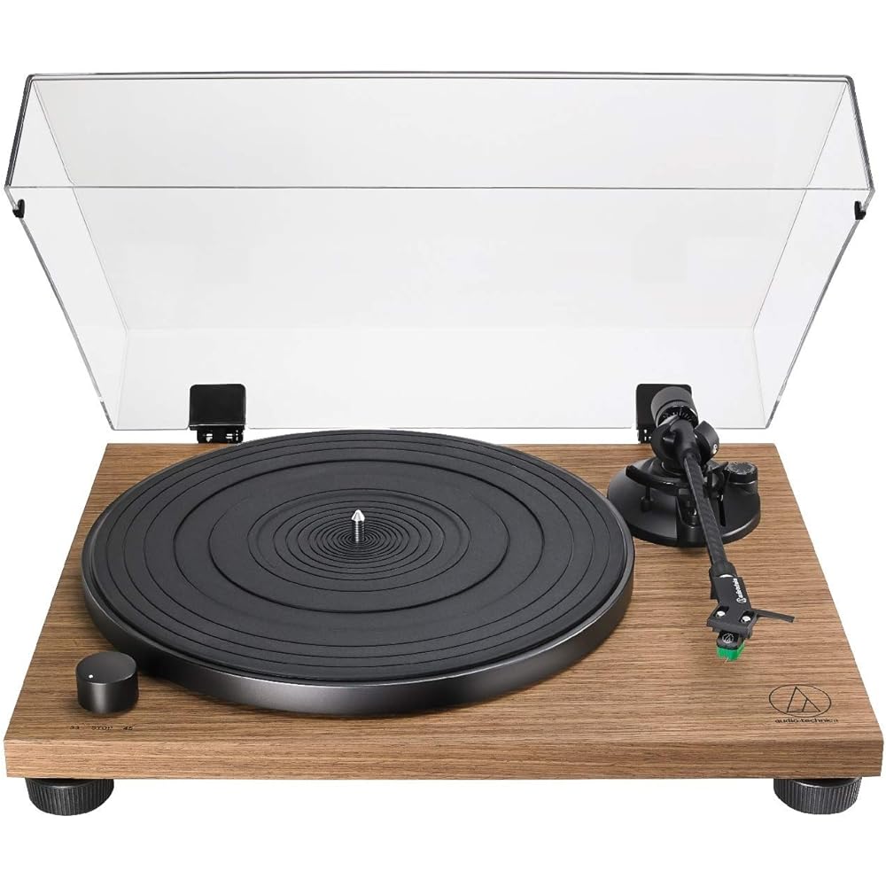 Audio-Technica AT-LPW40WN Fully Manual Belt-Drive Turntable : Electronics