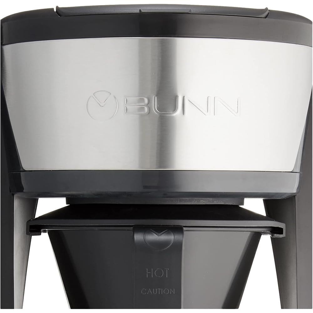 BUNN Heat N Brew Coffee Maker, 10-cup, Stainless Steel: Home & Kitchen