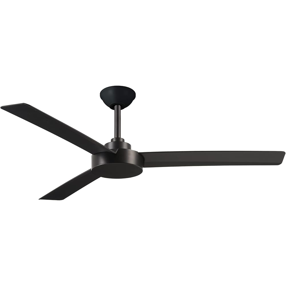 MINKA-AIRE F524-CL Roto 52 Inch 3 Blade Ceiling Fan, Coal black Finish -