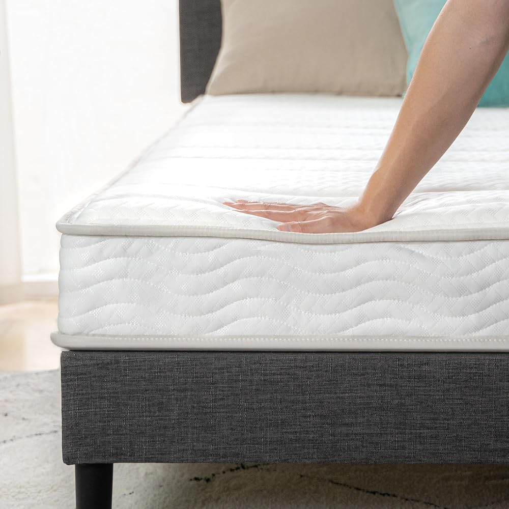 ZINUS 6 Inch Foam and Spring Hybrid Mattress, 75