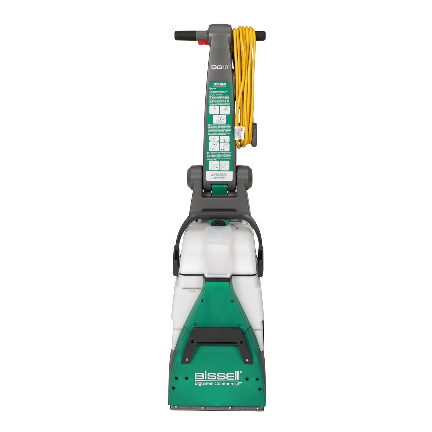 Bissell Commercial Bissell BigGreen Commercial BG10 Deep Cleaning 2 Motor Extractor Machine : Bissell BigGreen Commercial: Home & Kitchen