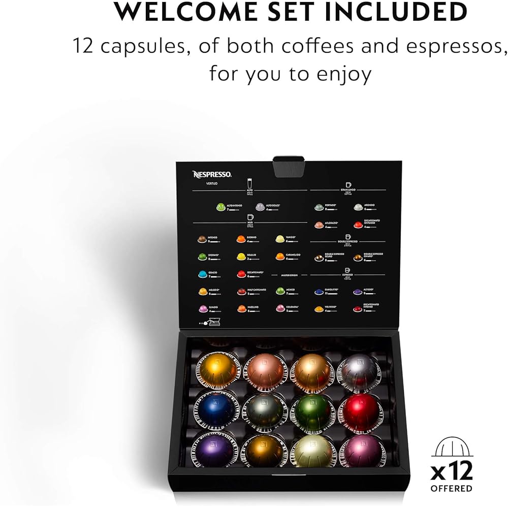 Nespresso Vertuo Plus Coffee and Espresso Maker by De'Longhi, Titan: Home & Kitchen