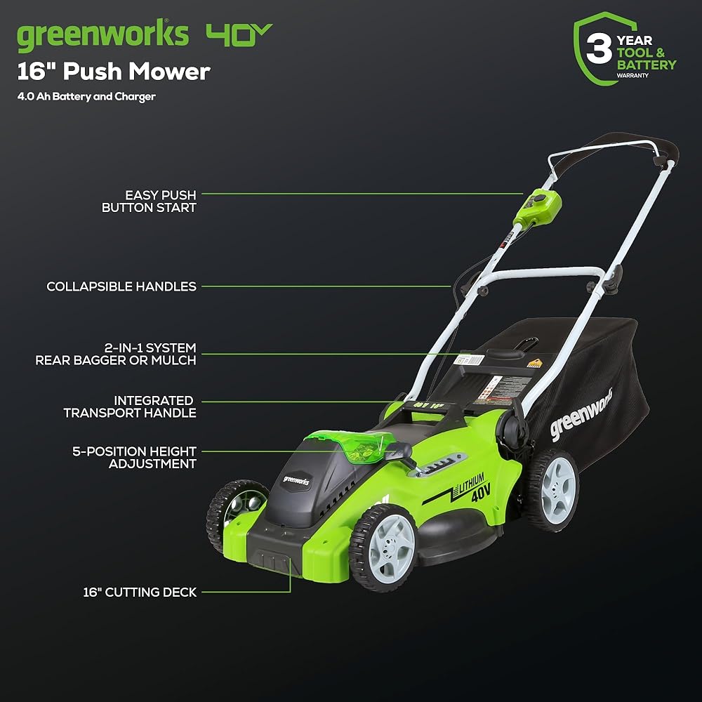 : Greenworks 40V 16