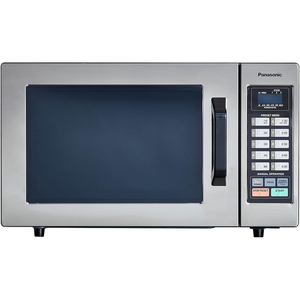 Panasonic NE-1054F Stainless Steel with 10 Programmable Memory, Touch Screen Control and Bottom Energy Feed, 5