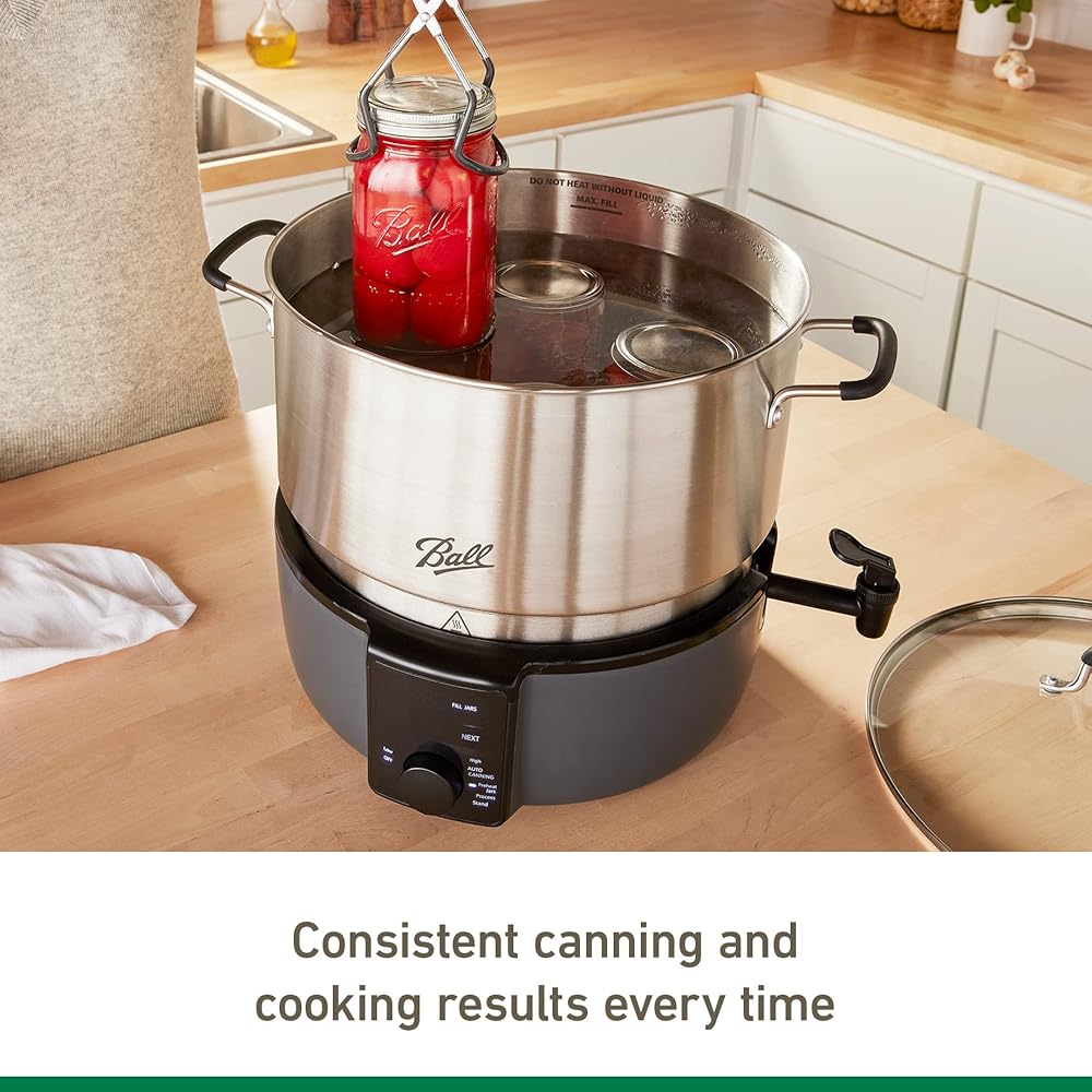 Ball EasyCanner Electric Water Bath Canner: Home & Kitchen