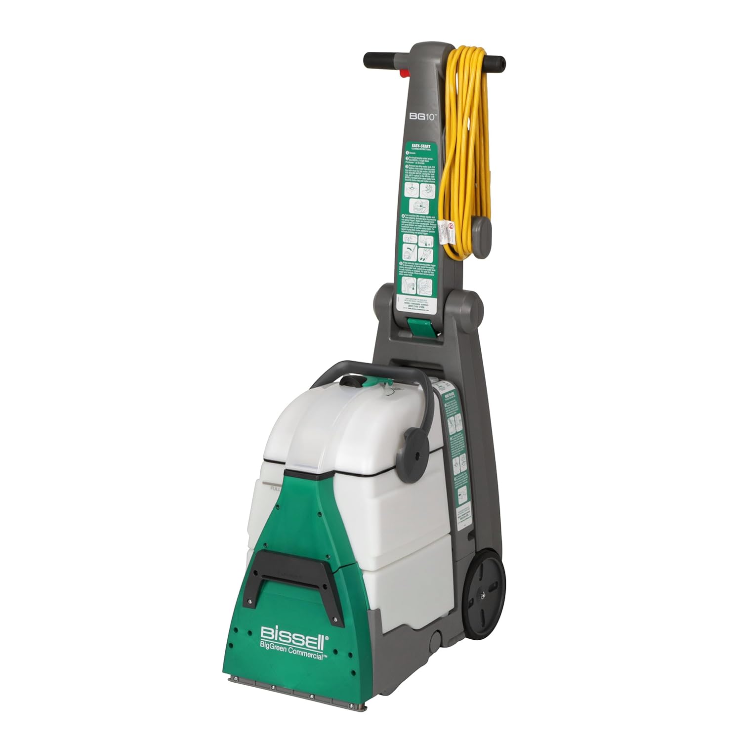 Bissell Commercial Bissell BigGreen Commercial BG10 Deep Cleaning 2 Motor Extractor Machine : Bissell BigGreen Commercial: Home & Kitchen
