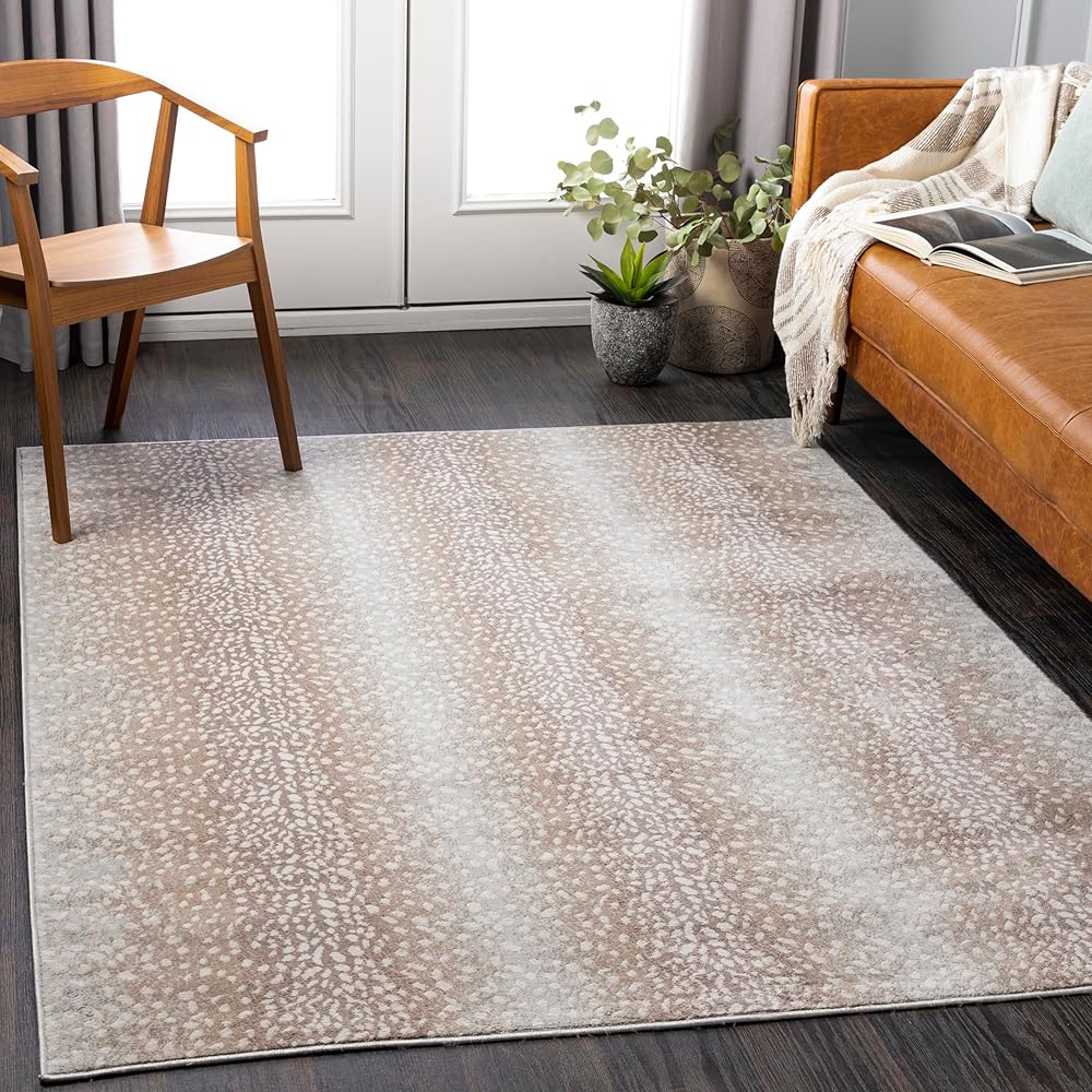 Livabliss Pablo Antelope Print Area Rug,6'7
