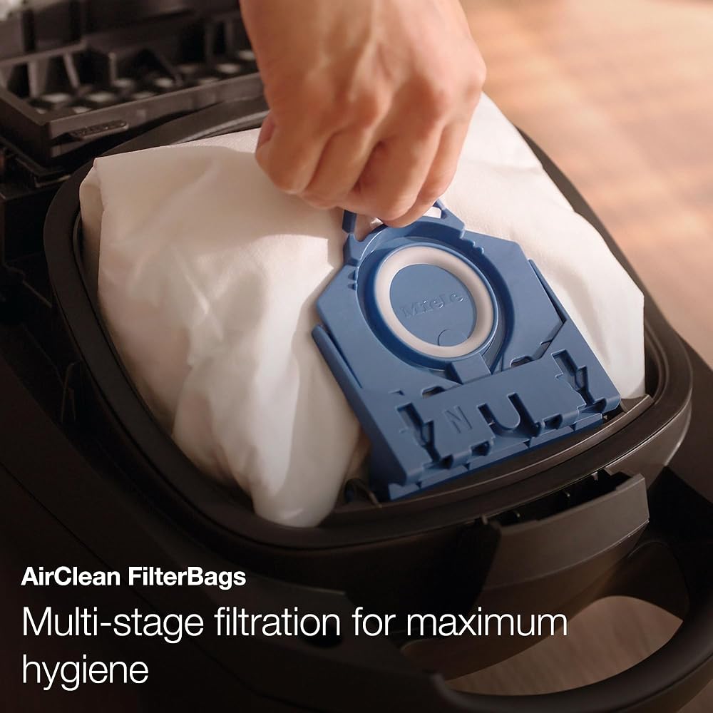 - Miele Classic C1 Cat & Dog Bagged Canister Vacuum, Lotus White - Pet Hair, Portable