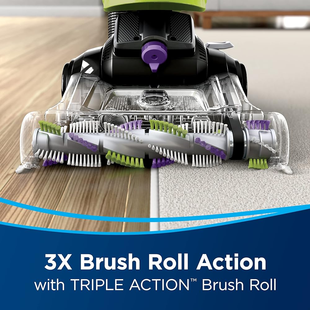 - Bissell 2252 CleanView Swivel Upright Bagless Vacuum with Swivel Steering, Powerful Pet Hair Pick Up, Specialized Pet Tools, Large Capacity Dirt Tank, Easy Empty