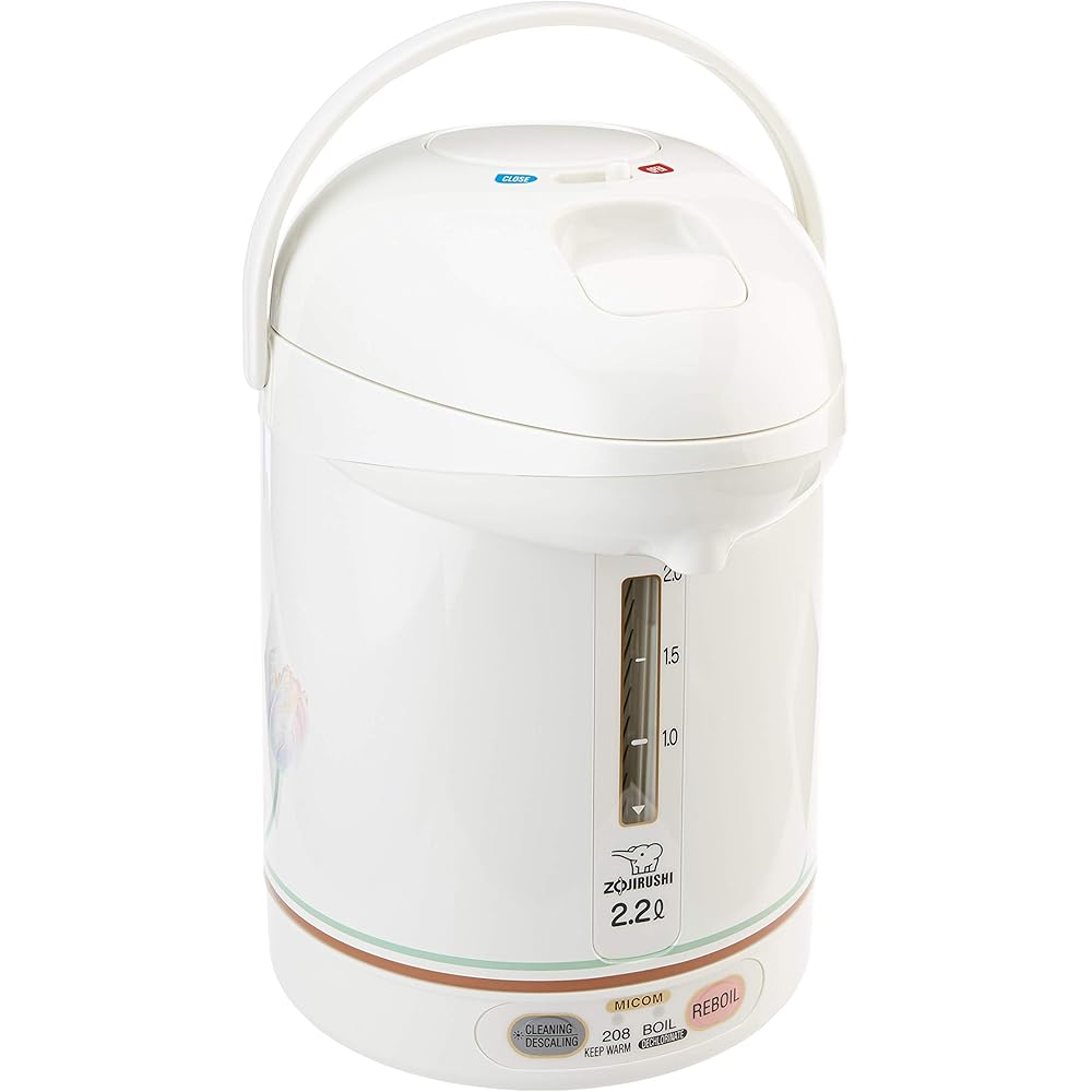 Zojirushi CW-PZC22FC Micom Super Boiler 2.2L, Floral : Home & Kitchen