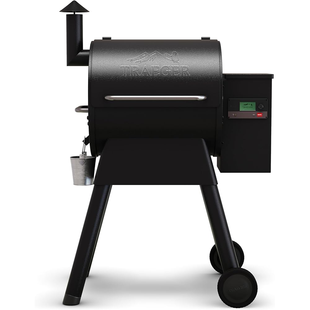 : Traeger Grills Pro 575 Wood Pellet Grill & Smoker with Wifi, App-Enabled, Black : Patio, Lawn & Garden
