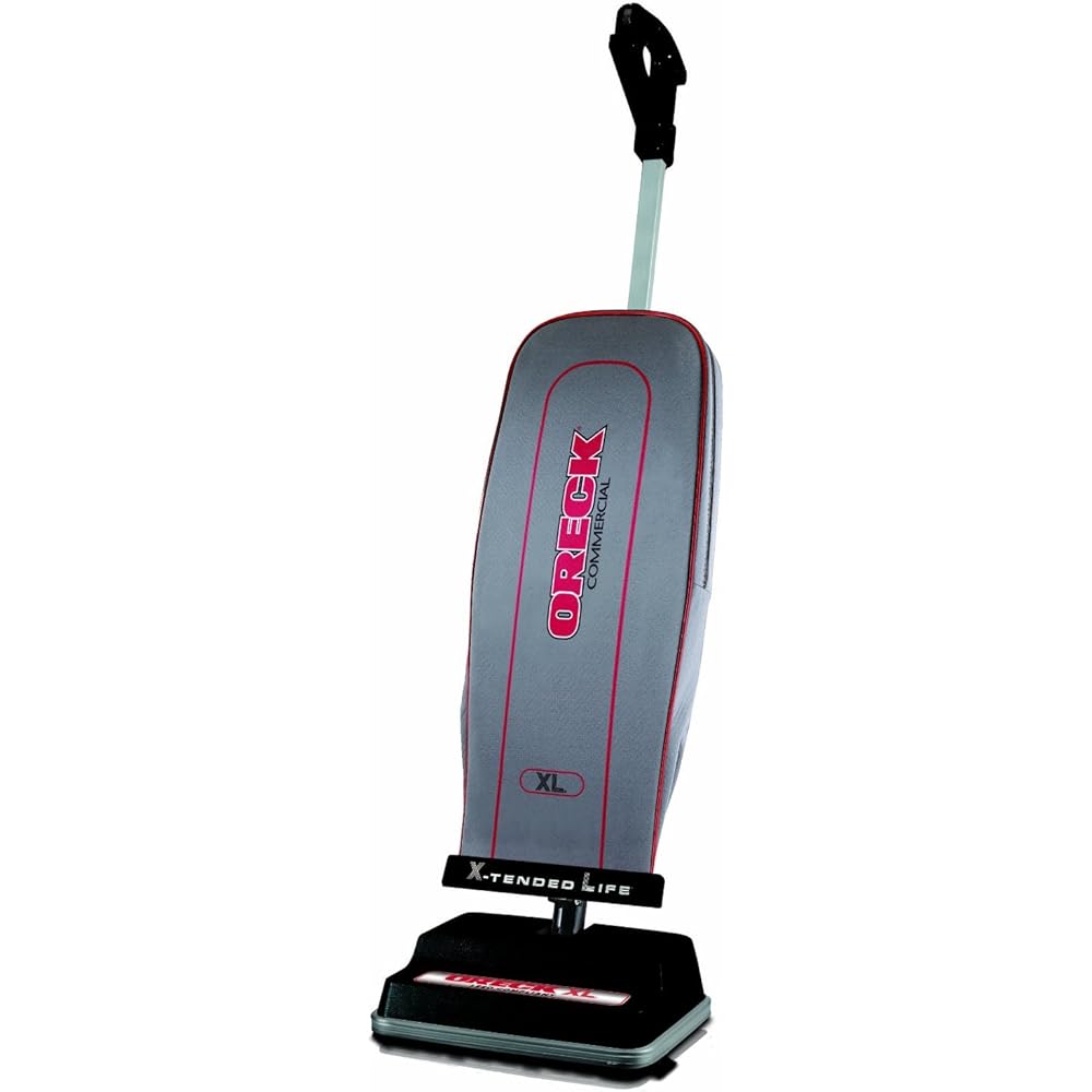 Oreck Commercial U2000RB2L-1 LEED-Compliant Upright Vacuum,Gray/Black, 9.25
