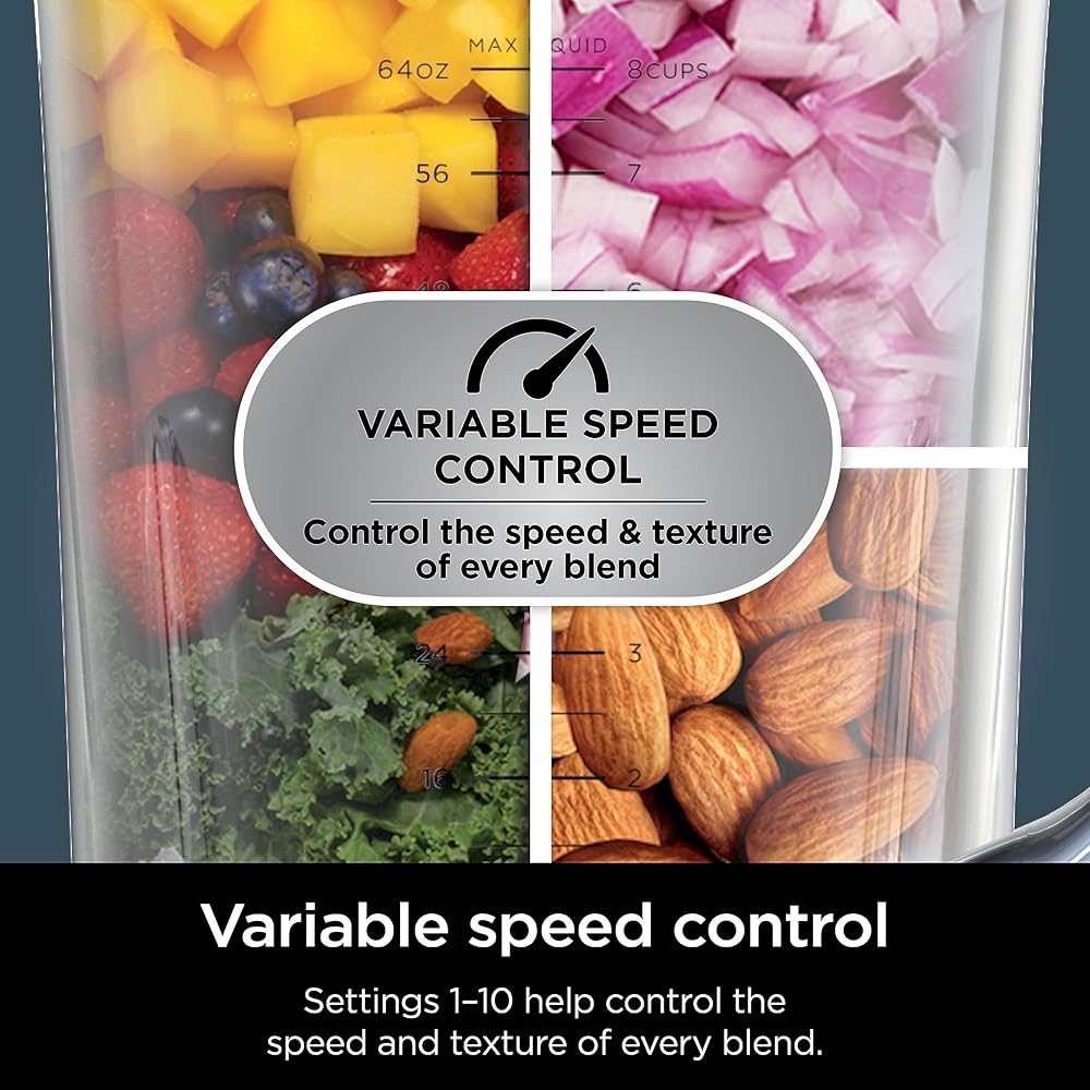 Ninja Detect Power Blender Pro + Personal Single-Serve, BlendSense Technology, For-Smoothies, Food and More, Compact Kitchen Countertop, 1800 P-Watts, 72 oz. Pitcher, (2) 24 oz. Cups, Black, TB301: Home & Kitchen