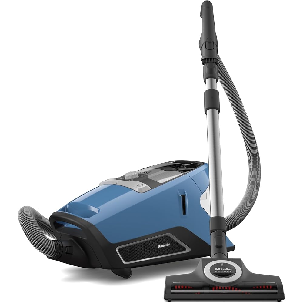 Miele Blizzard CX1 Turbo Team Bagless Canister Vacuum, Tech Blue - Portable, Household : Home & Kitchen
