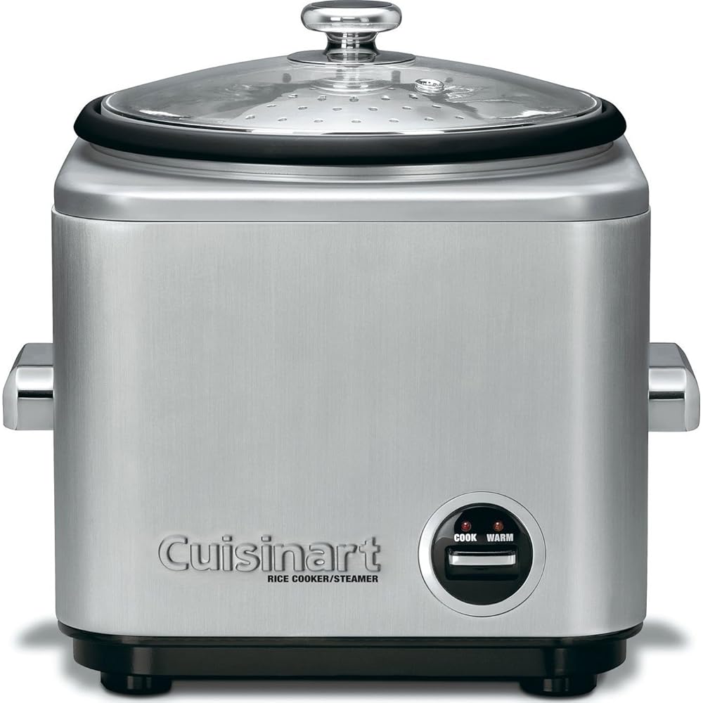 Cuisinart 8-Cup Rice Cooker, Silver, CRC-800NAS: Rice Cooker Cuisinart: Home & Kitchen