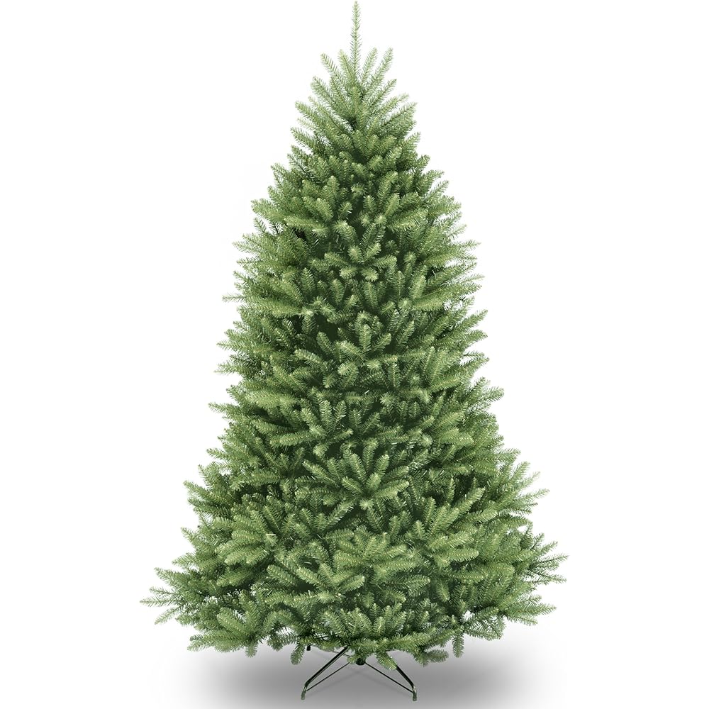 National Tree Company Artificial Full Christmas Tree, Green, Dunhill Fir, Includes Stand, 6 Feet : Home & Kitchen
