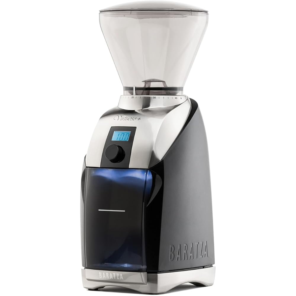 Baratza Virtuoso+ Coffee Grinder ZCG587BLK, Black : Home & Kitchen
