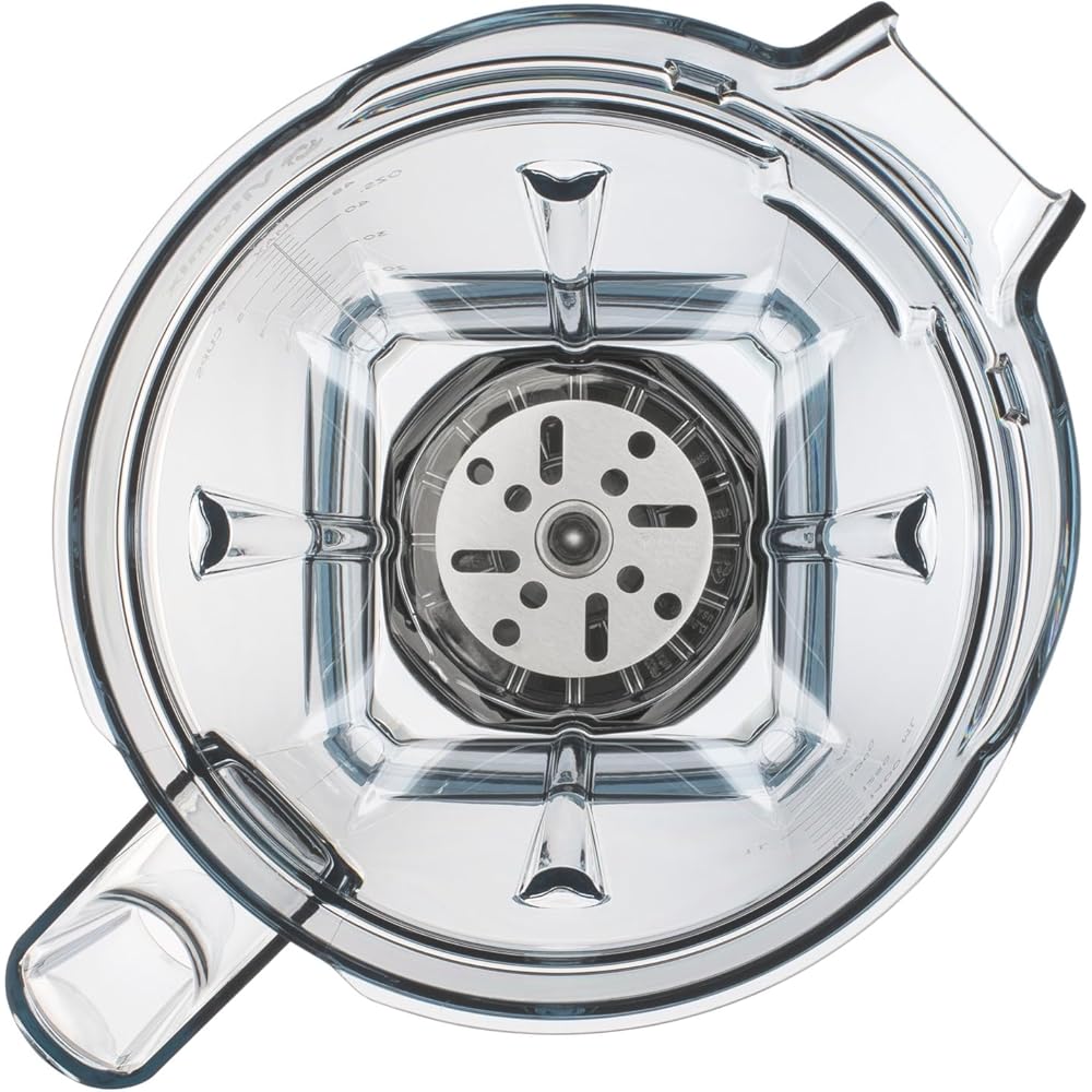 Vitamix Aer Disc Container, 48 oz, BPA-Free, Dishwasher-Safe, Compatible with All Full-Size Vitamix Blenders: Home & Kitchen