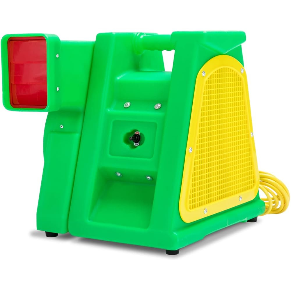: B-Air 2 HP Air Blower, Powerful Bounce House Blower Fan for Large Inflatable Bouncy House, Bouncy Castle and Water Slides , BA-BP-2-PL, Green : Electric Household Fans : Sports & Outdoors