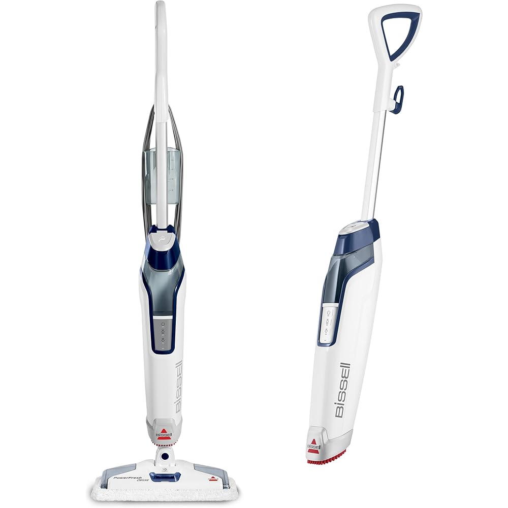 - Bissell Steam Mop, Steamer, Tile, Hard Wood Floor Cleaner, 1806, Sapphire Powerfresh Deluxe