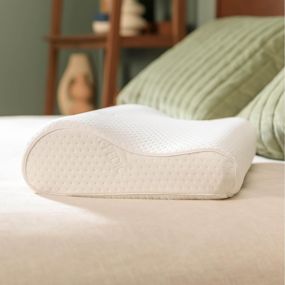 Tempur-Pedic TEMPUR-Ergo Neck Pillow, Medium Profile, White : Home & Kitchen