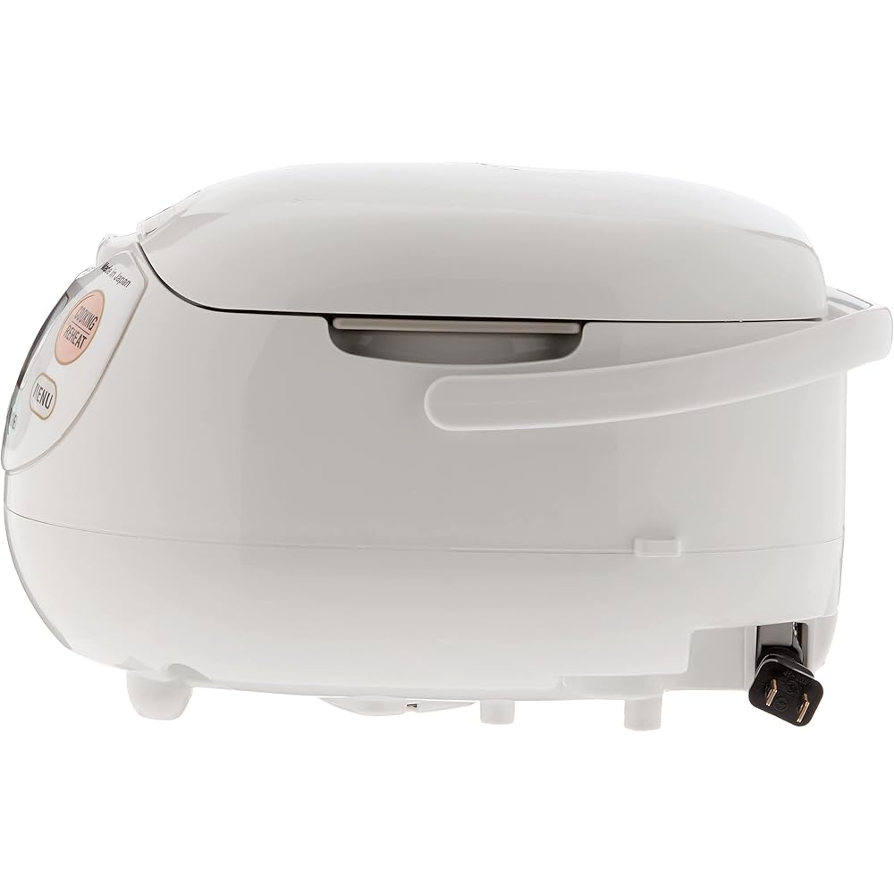 Zojirushi NS-ZCC10 5-1/2-Cup Neuro Fuzzy Rice Cooker and Warmer, Premium White: Rice Cookers Zojirushi: Home & Kitchen