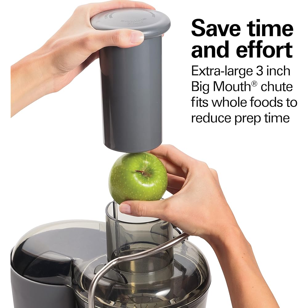 Hamilton Beach Juicer Machine, Centrifugal Extractor, Big Mouth 3