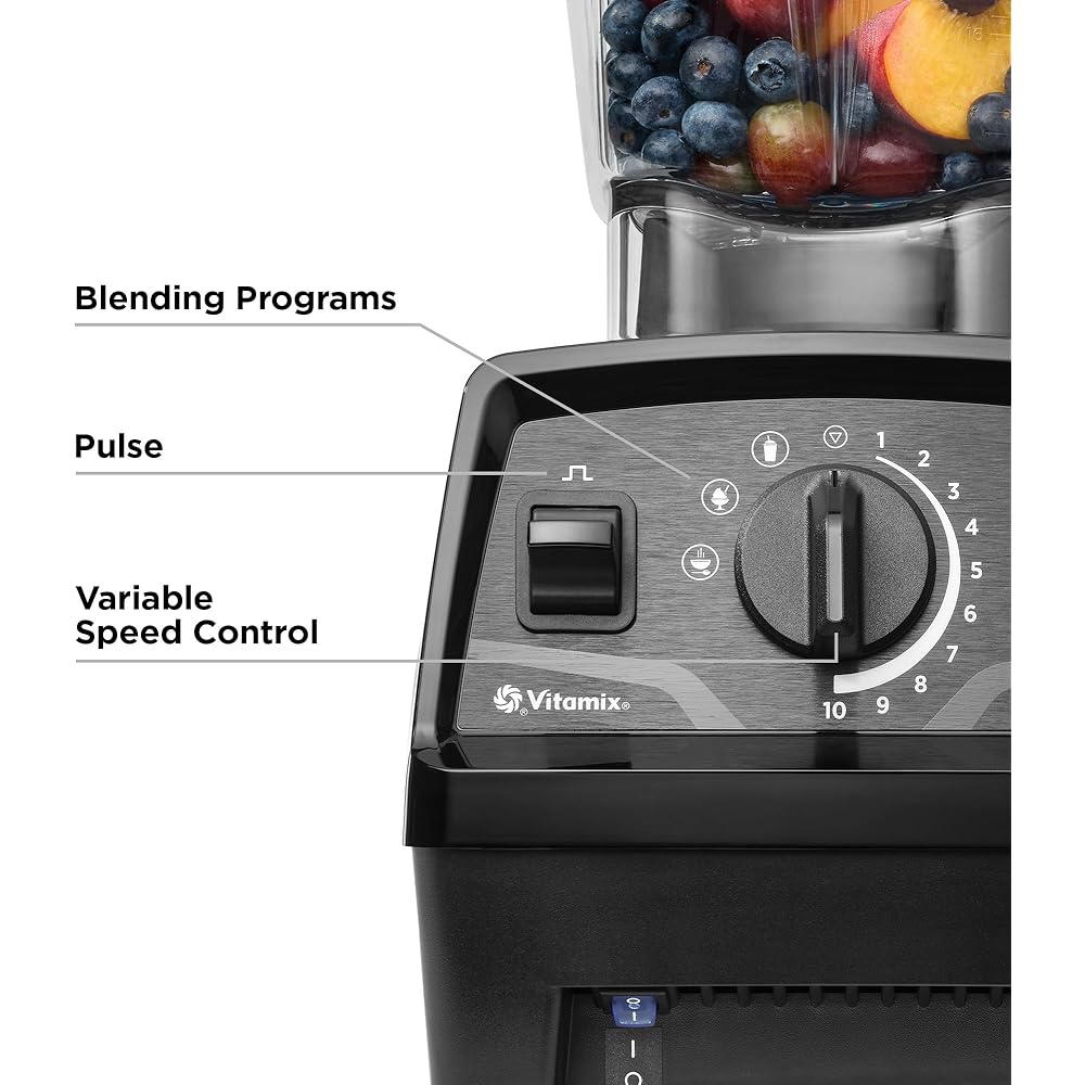 Vitamix Explorian Professional Grade Blender, 3 Presets: Smoothie, Frozen Dessert and Hot Soup, 64oz Pitcher, Black (Renewed Premium) : Everything Else