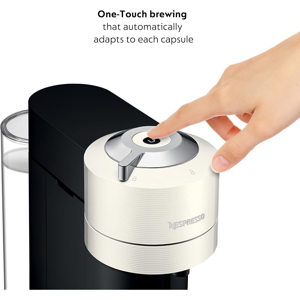 Nespresso Vertuo Next Coffee and Espresso Maker by De'Longhi, White: Home & Kitchen