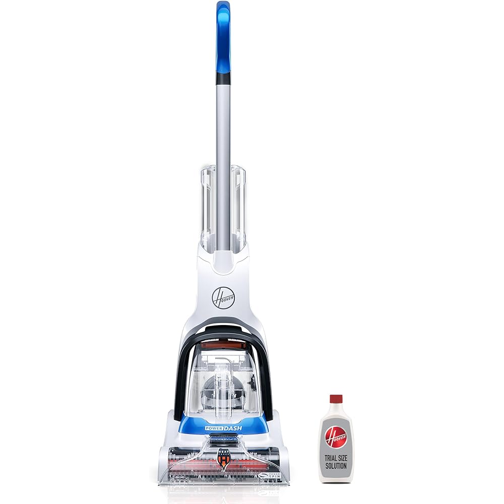 - Hoover PowerDash Pet Compact Carpet Cleaner Machine, Lightweight Shampooer Machine, Pair with a Hoover Carpet Cleaner Solution for a Bright, Refreshed Home