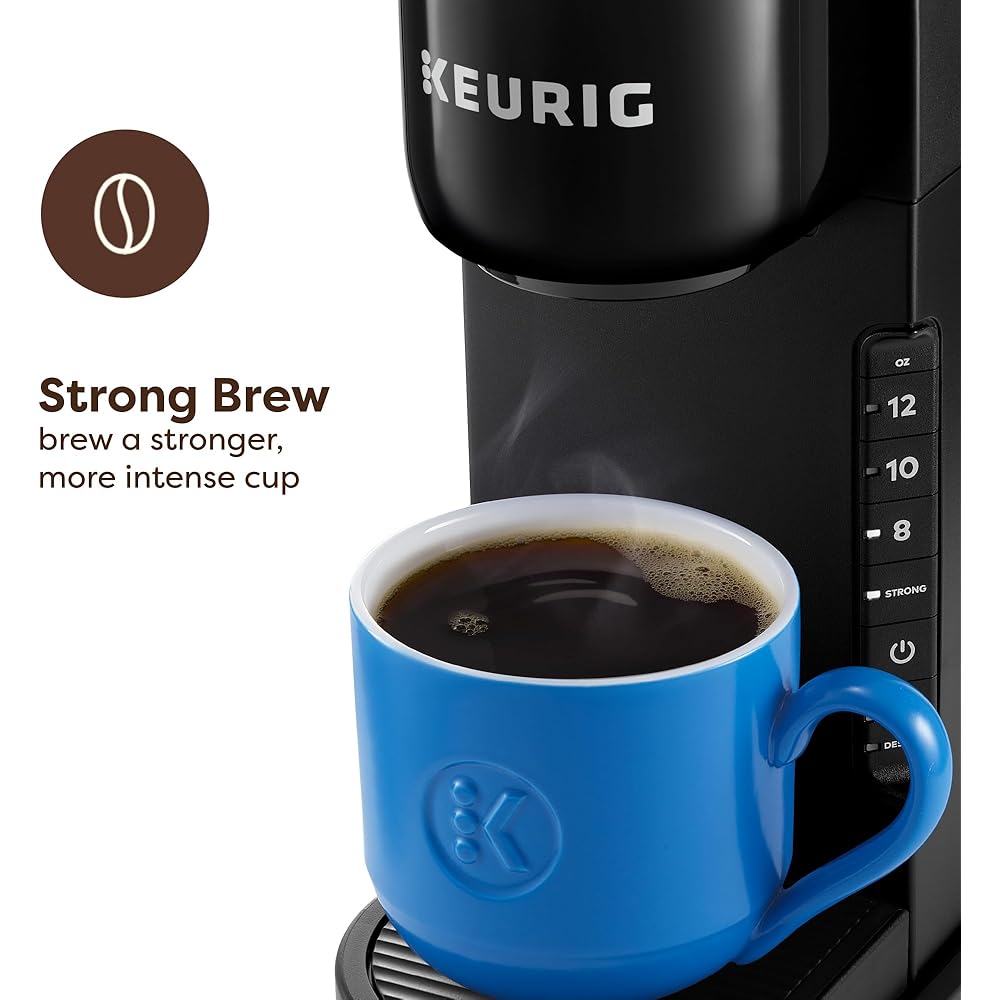 Keurig K-Express Single Serve K-Cup Pod Coffee Maker, 3 Brew Sizes, Strong Button Feature, 42oz Removable Reservoir, Black: Home & Kitchen