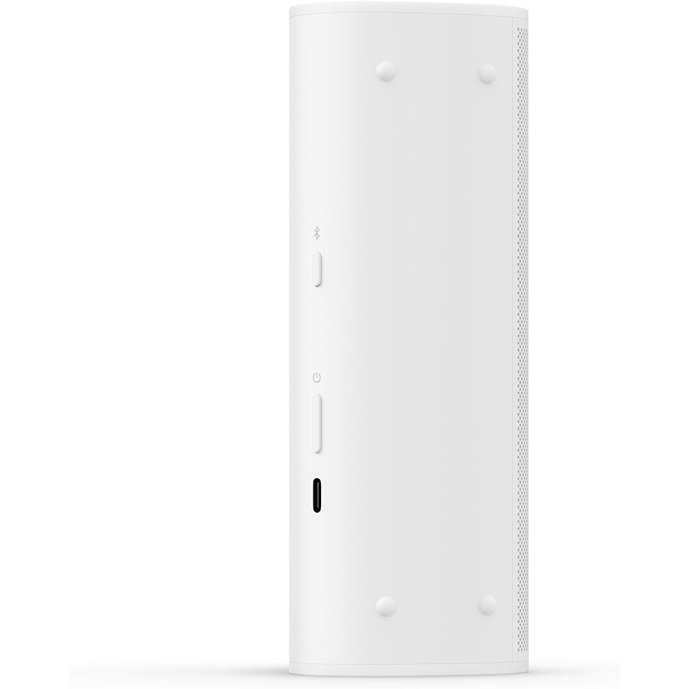 Sonos Roam 2 - White - Portable Waterproof Bluetooth Speaker : Electronics