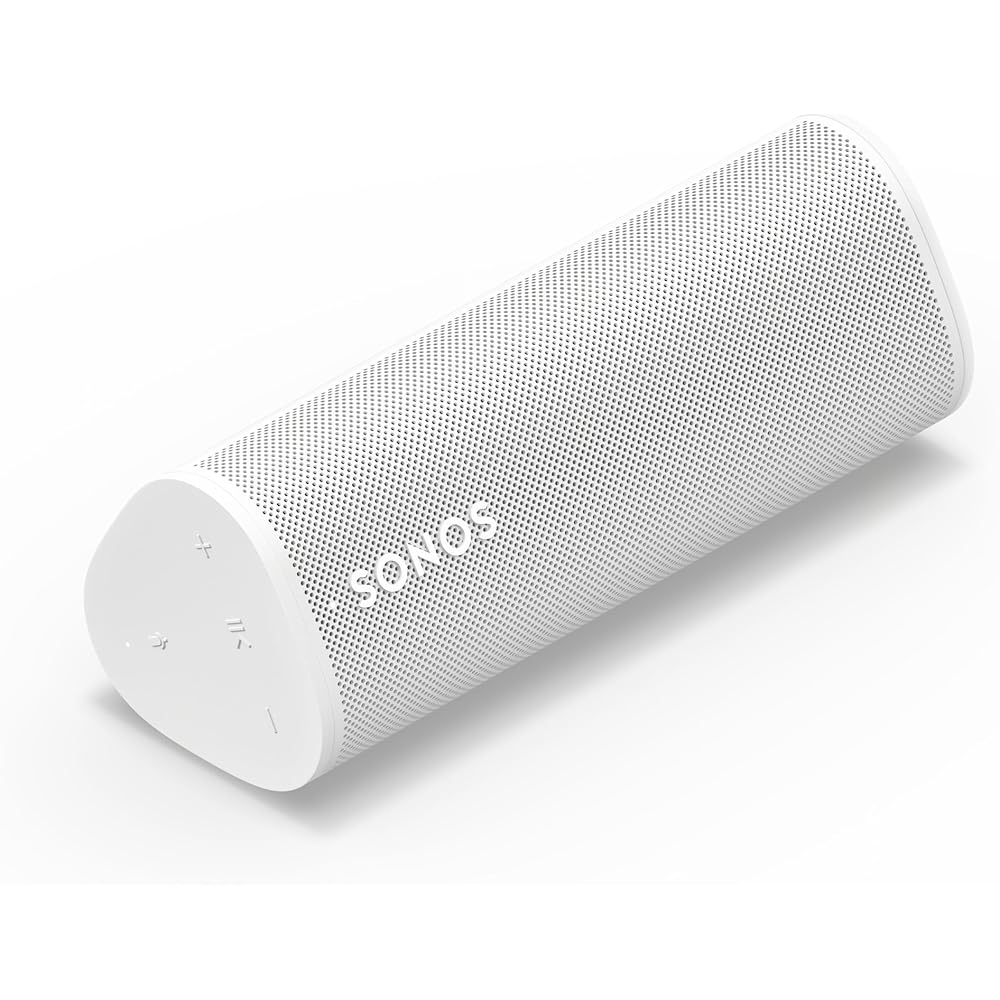 Sonos Roam 2 - White - Portable Waterproof Bluetooth Speaker : Electronics